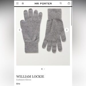 William Lockie Cashmere Gloves